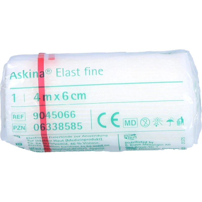 ASKINA Elast Fine 4MX6CM celloph., 1 St BIN