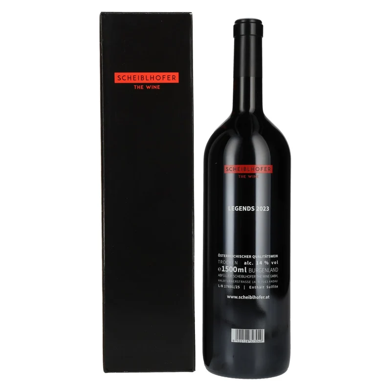 Scheiblhofer The Legends 2023 14% Vol. 1,5l in Geschenkbox