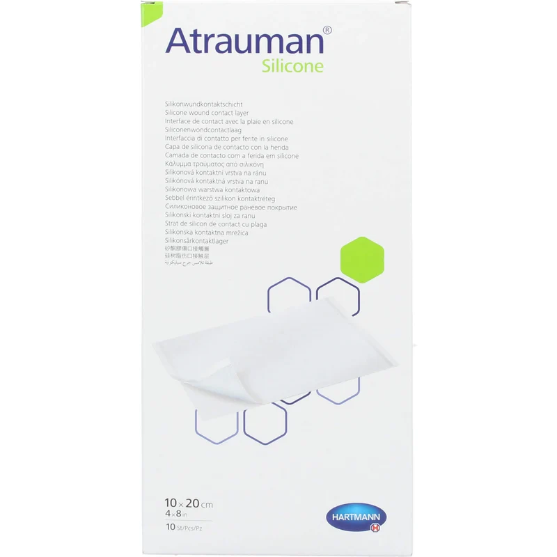 Atrauman Silicone, 10 St KOM