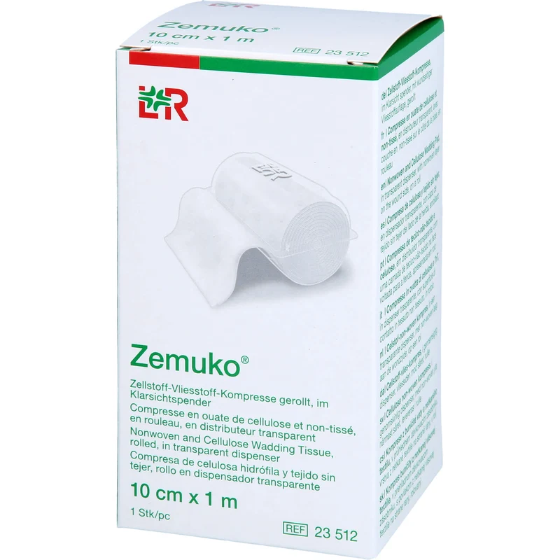 Zemuko Kompresse gerollt, 1 St KOM
