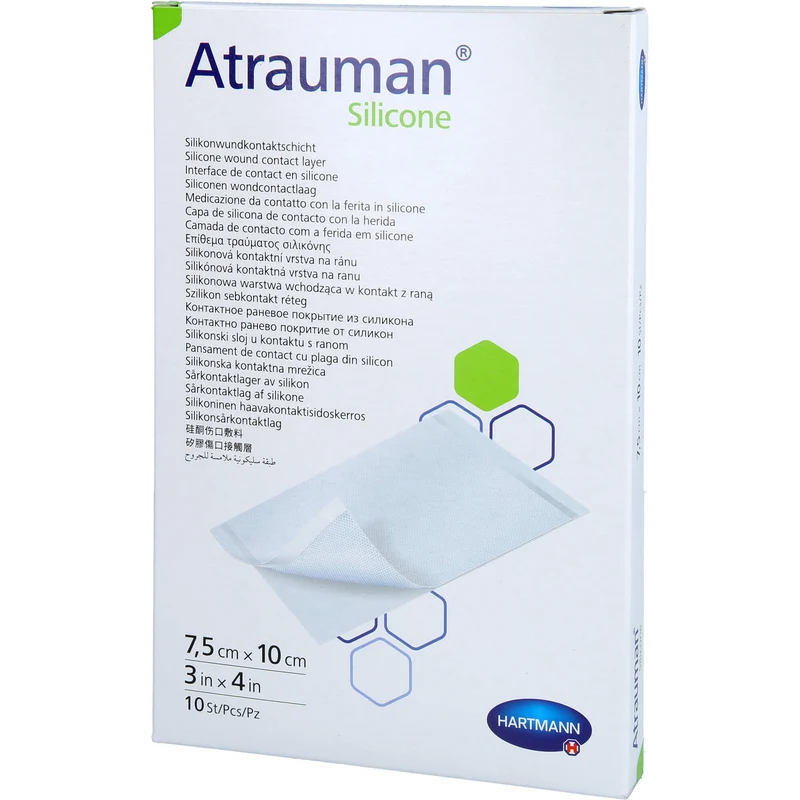 Atrauman Silicone, 10 St KOM
