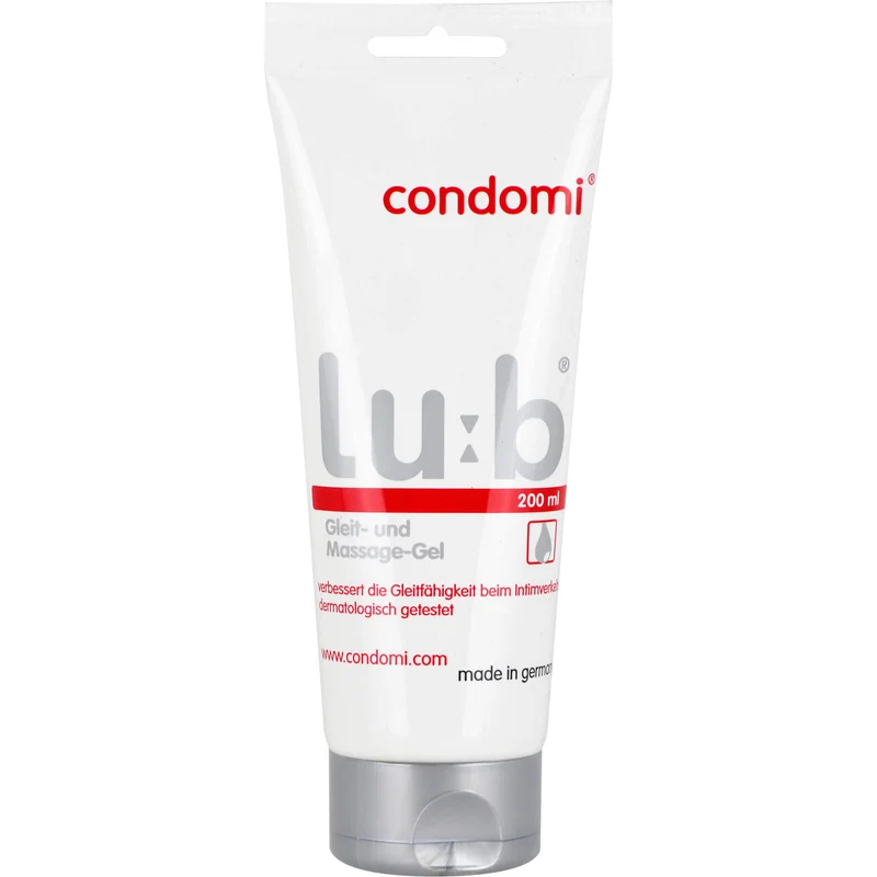 Condomi Lub Gleit-u. Massagegel, 200 ml GEL