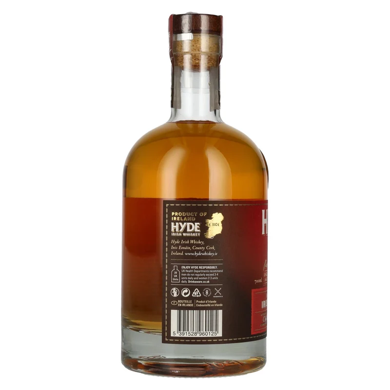 Hyde No.4 RUM FINISH Single Malt Irish Whiskey 46% Vol. 0,7l