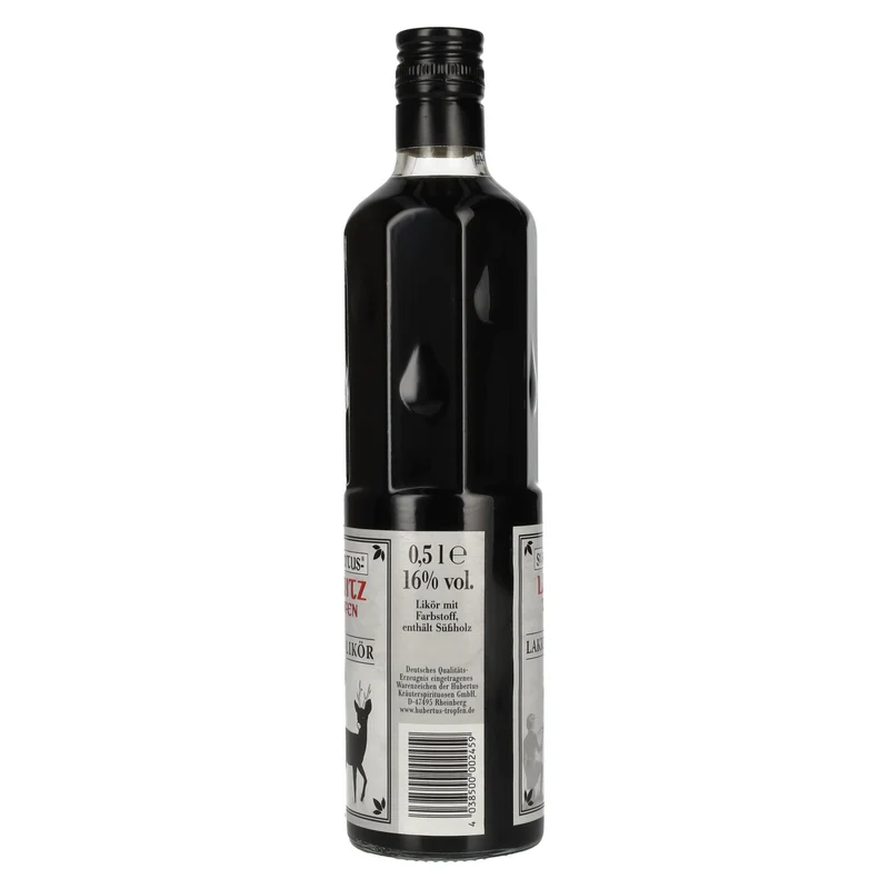 St. Hubertus LAKRITZ Tropfen Lakritz-Likör 16% Vol. 0,5l