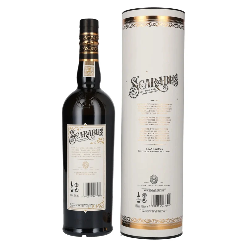 Hunter Laing SCARABUS Islay Single Malt Specially Selected 46% Vol. 0,7l in Geschenkbox