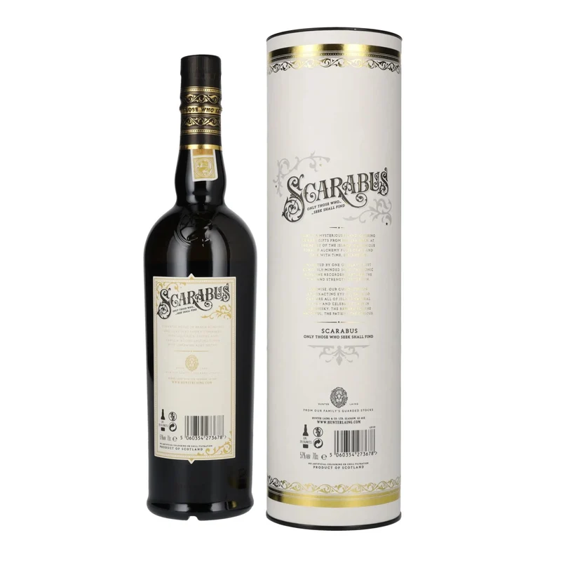 Hunter Laing SCARABUS Islay Single Malt BATCH STRENGTH 57% Vol. 0,7l in Geschenkbox