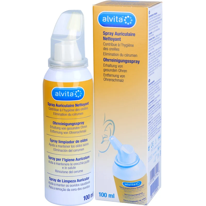 alvita Ohrreinigungsspray, 100 ml SPR