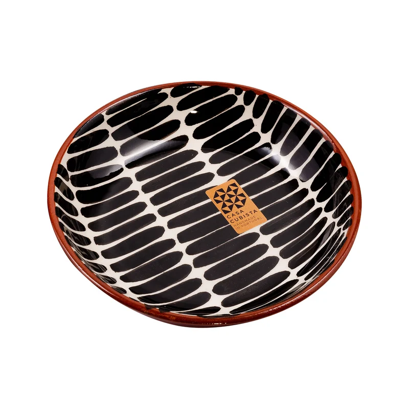 Keramikschale mittel – dash black