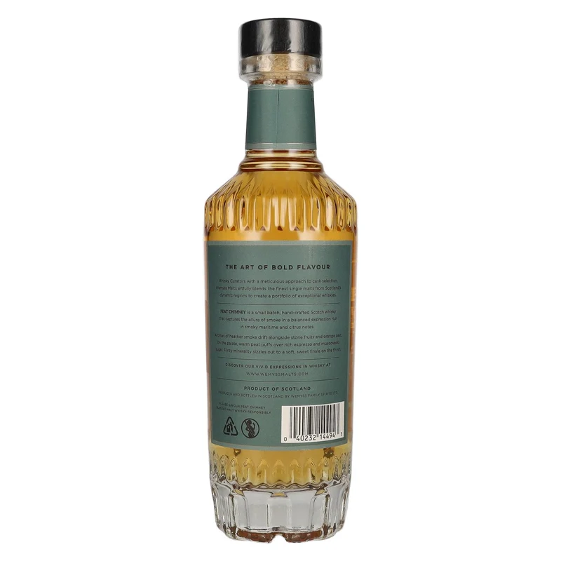 Wemyss Malts PEAT CHIMNEY Blended Malt Scotch Whisky 46% Vol. 0,7l