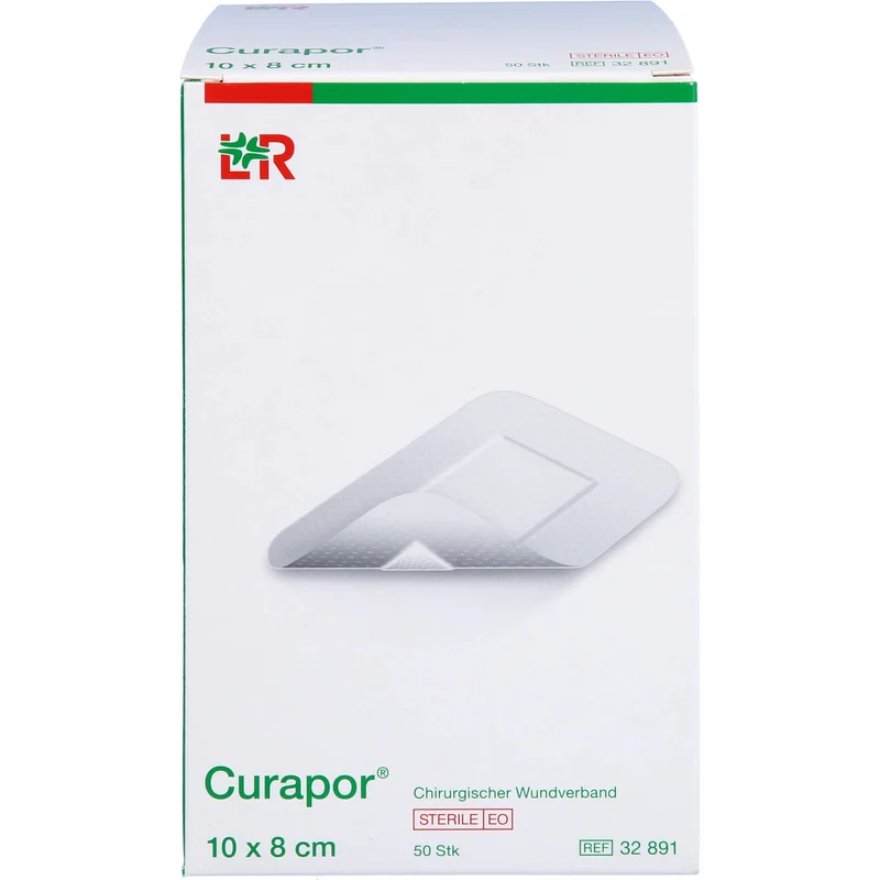 Curapor Wundverband steril 10x8cm, 50 St PFL