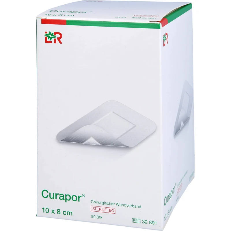 Curapor Wundverband steril 10x8cm, 50 St PFL