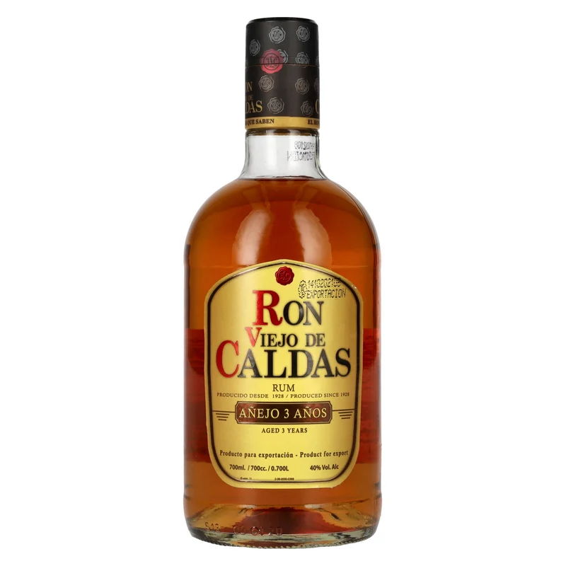 Ron Viejo de Caldas Añejo 3 Años Rum 40% Vol. 0,7l