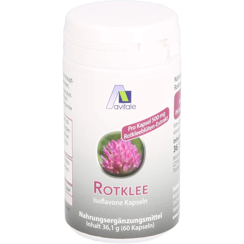 Rotklee Kapseln 500mg, 60 St KAP