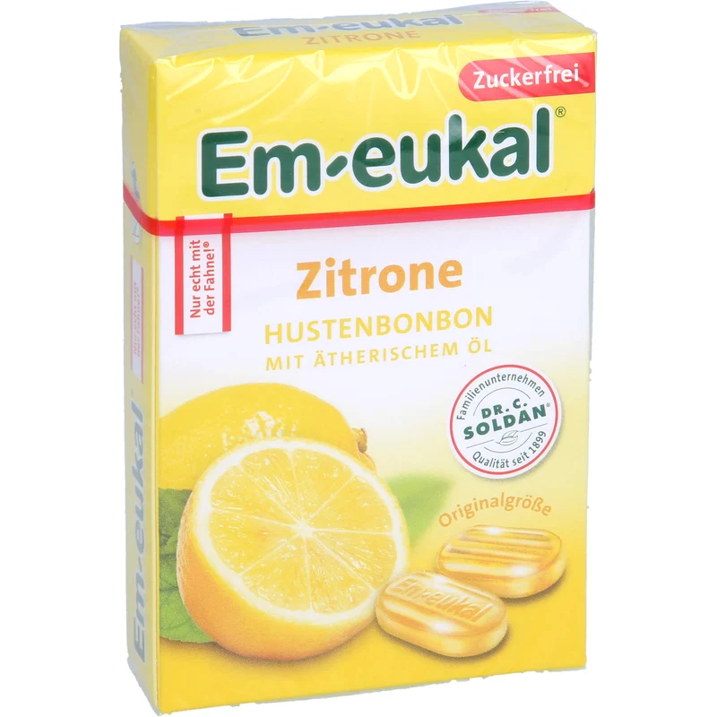 Em-eukal Zitrone zfr Box, 50 g BON