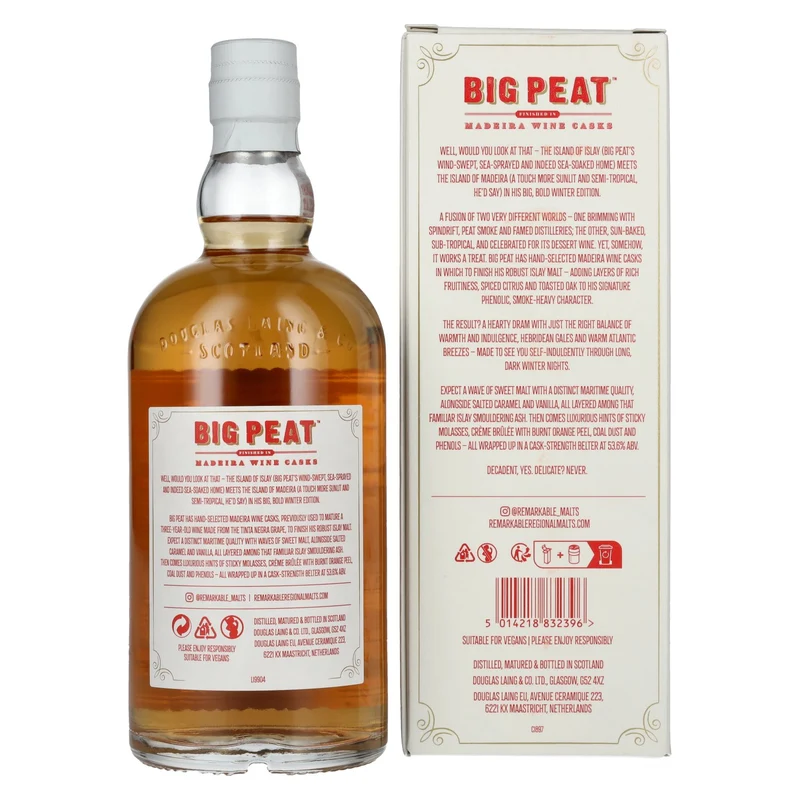 Douglas Laing BIG PEAT The Winter Edition 53,6% Vol. 0,7l in Geschenkbox
