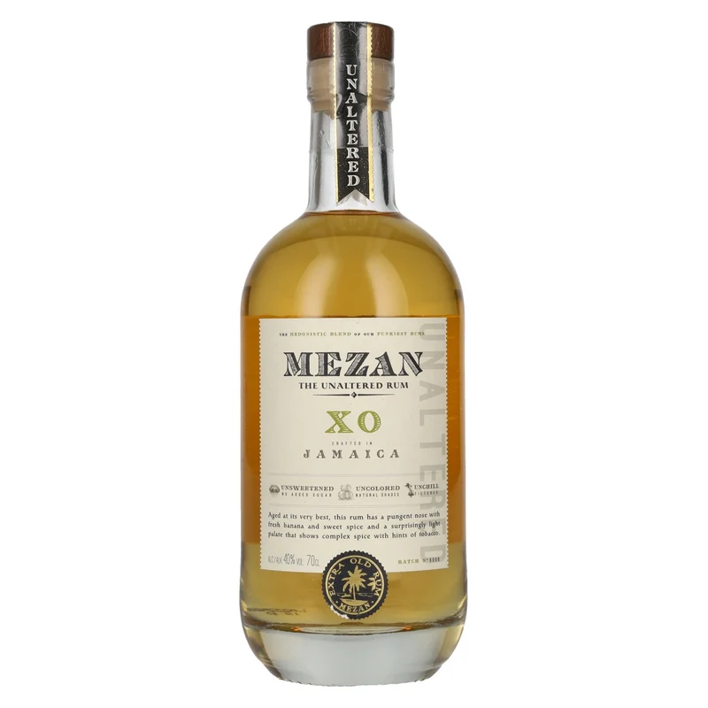 Mezan XO The Unaltered Jamaica Rum 40% Vol. 0,7l
