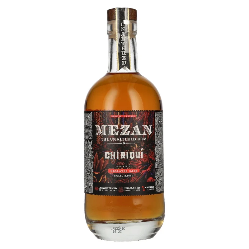Mezan CHIRIQUI The Untouched Rum Moscatel Cask Finish 40% Vol. 0,7l