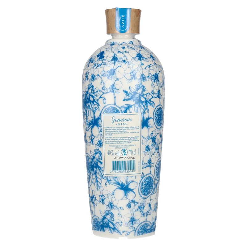 Generous Gin AZUR Floral 40% Vol. 0,7l