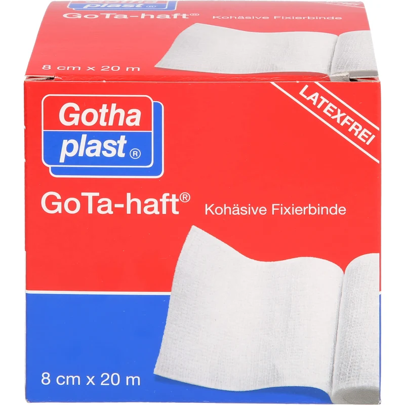 GoTa-haft Kohäsive Fixierbinde 8cmx20m Latexfrei, 1 St BIN