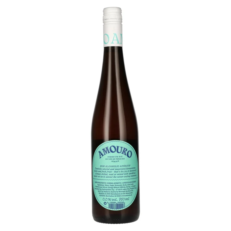 AMOURO Apéritif aux herbes Alkoholfrei 0,75l