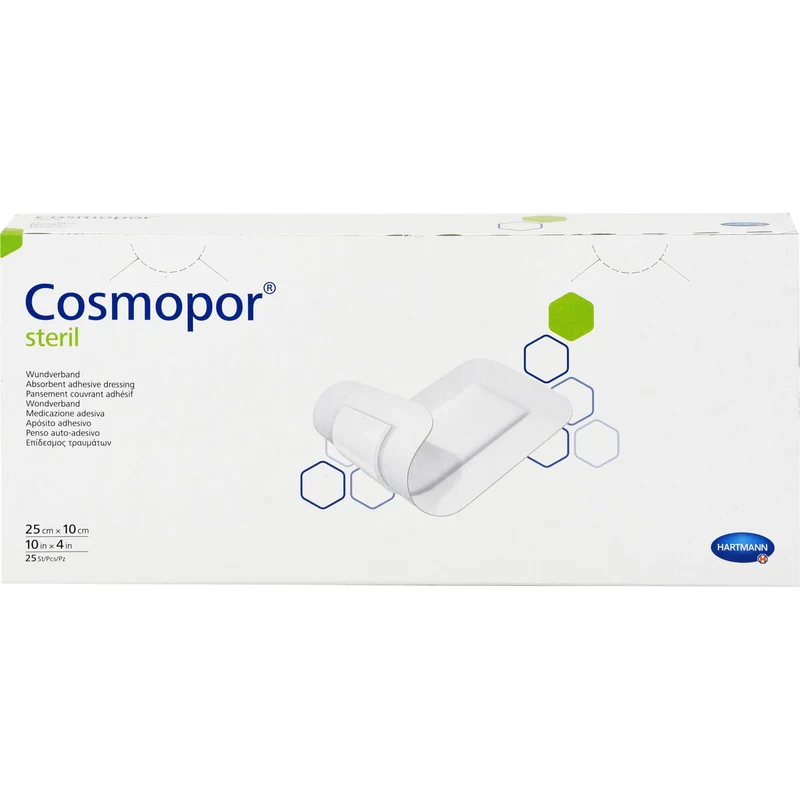 COSMOPOR STERIL 25X10CM, 25 St PFL