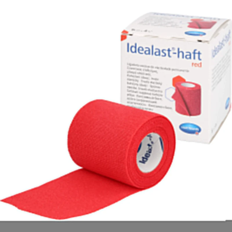 Idealast-haft color Binde 6cmx4m rot, 1 St BIN