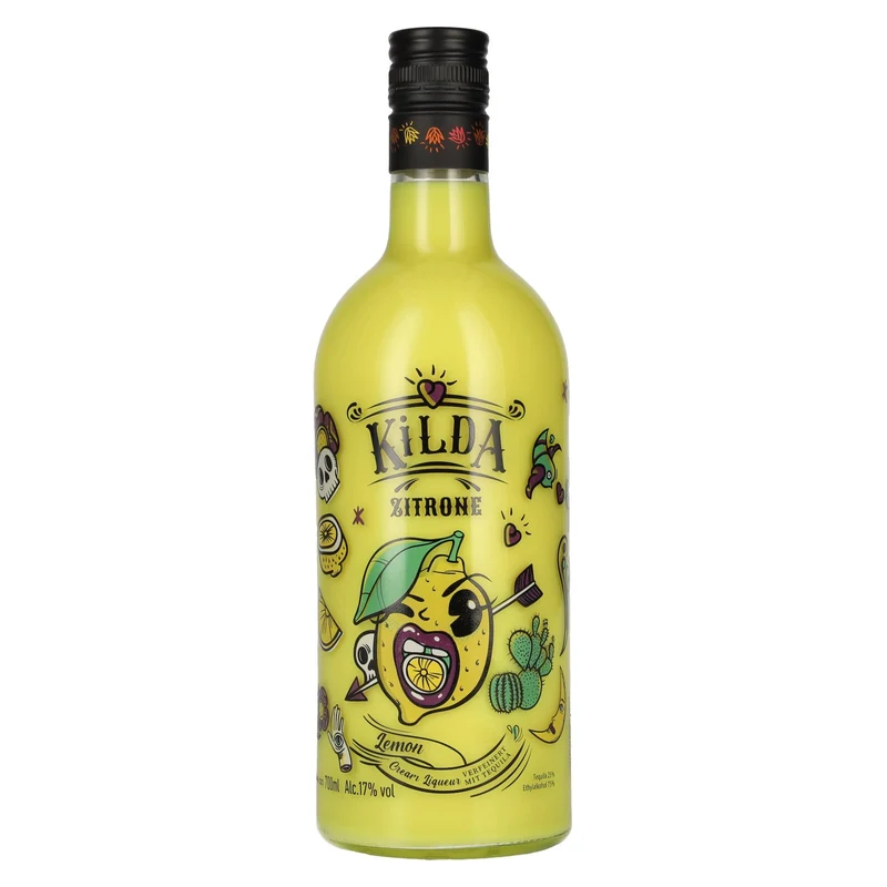Kilda Zitrone Cream Liqueur 17% Vol. 0,7l