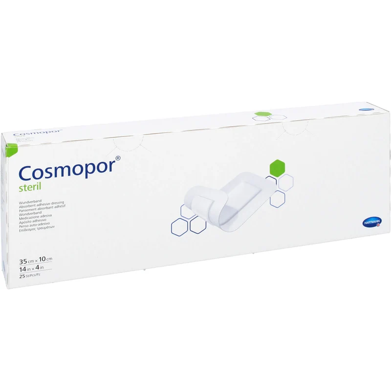 COSMOPOR STERIL 35X10CM, 25 St PFL
