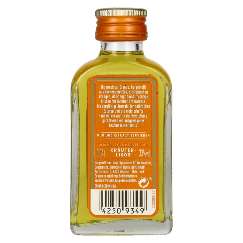 Jägermeister Orange 33% Vol. 0,04l