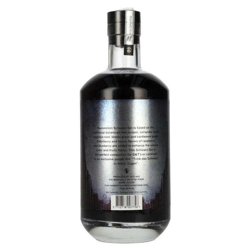 Rammstein Gin Blueberry 40% Vol. 0,7l