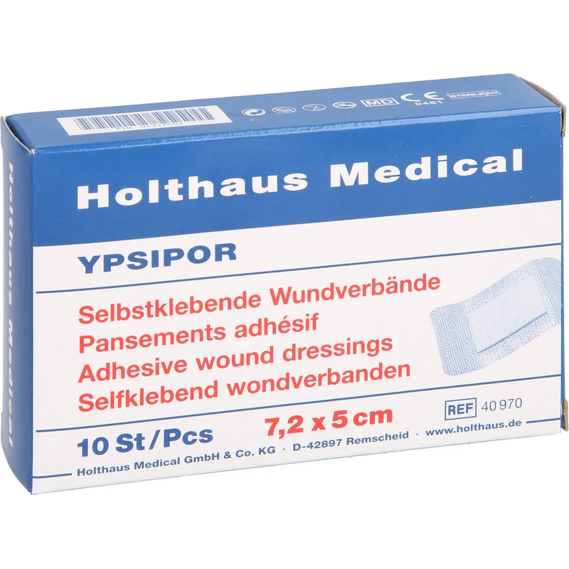 Wundverband St Ypsi7.2x5cm, 10 St VER
