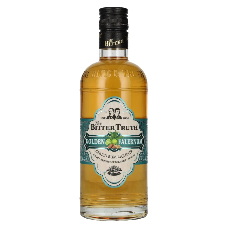 The Bitter Truth Golden Falernum Spiced Rum Liqueur 18% Vol. 0,5l