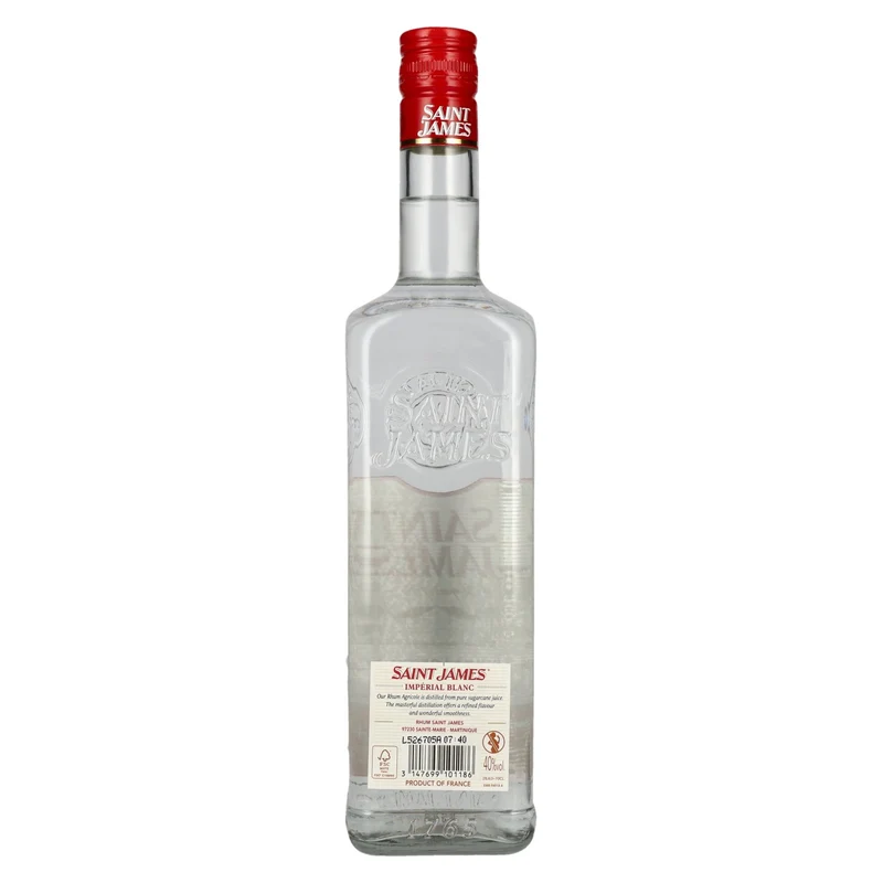 Saint James Rhum Blanc Agricole Martinique 40% Vol. 0,7l