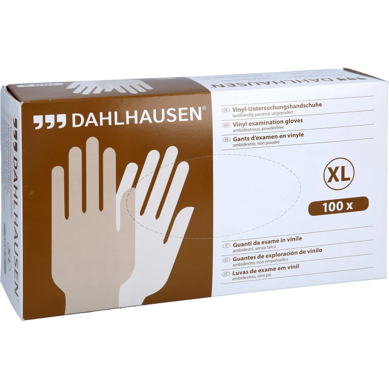Vinyl-Handschuhe ungepudert Gr. XL, 100 St HAS