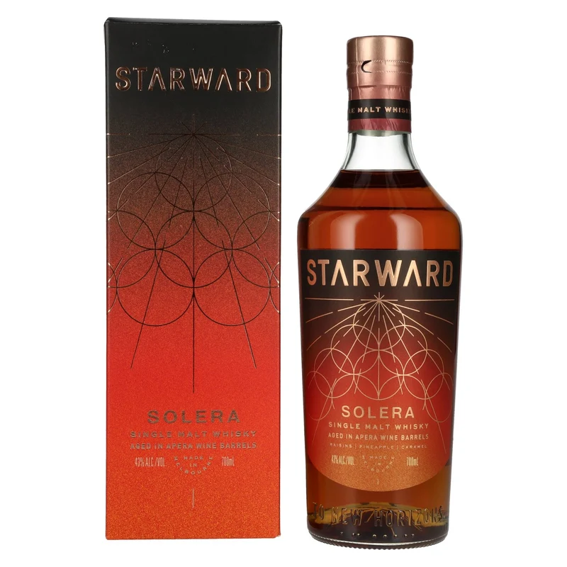 Starward SOLERA Single Malt Australian Whisky 43% Vol. 0,7l in Geschenkbox