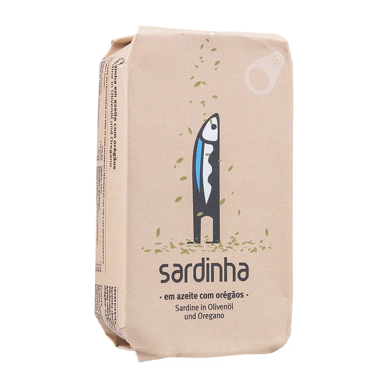 Sardinen mit Oregano in Olivenöl