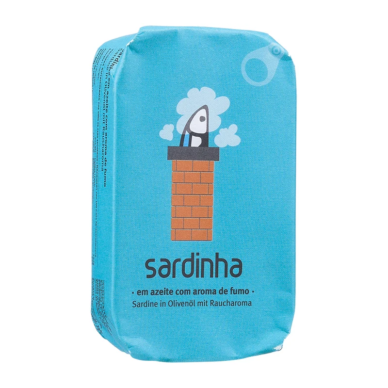 geräucherte Sardinen
