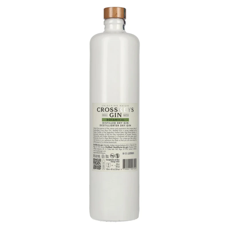 Cross Keys Botanical Distilled Dry Gin 41% Vol. 0,7l