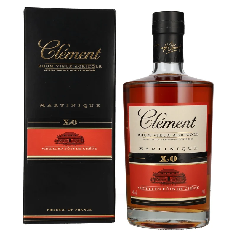 Clément Rhum Vieux Agricole X.O 42% Vol. 0,7l in Geschenkbox