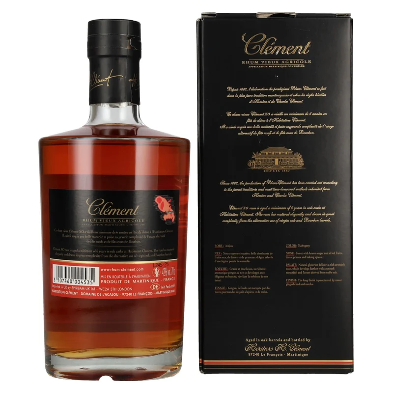Clément Rhum Vieux Agricole X.O 42% Vol. 0,7l in Geschenkbox