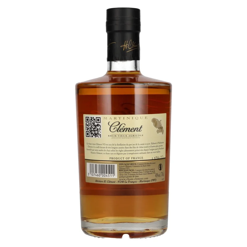 Clément Rhum Vieux Agricole V.O. Martinique 40% Vol. 0,7l