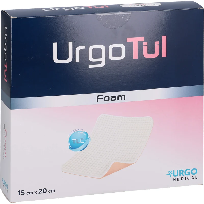 UrgoTül Foam 15x20cm, 10 St VER