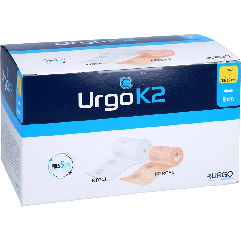 UrgoK2 Kompr.Syst.Knoechelumf.18-25cm 8cm breit, 1 St BIN