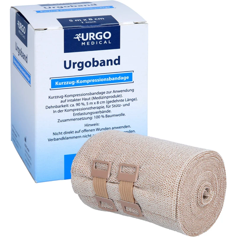 URGOBAND KURZZUg 5MX8CM, 1 St BIN