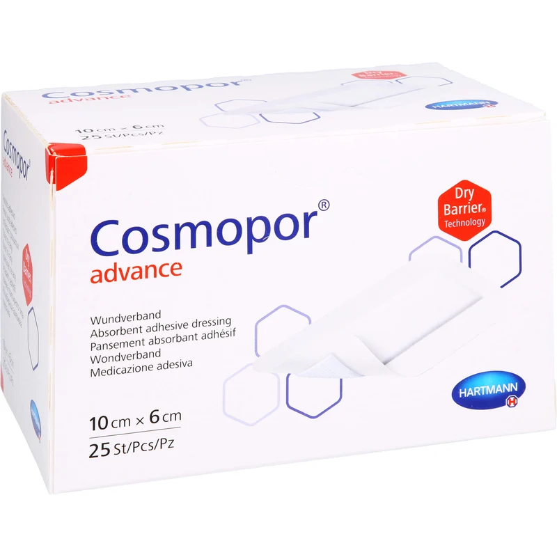 Cosmopor Advance 10x6cm, 25 St PFL