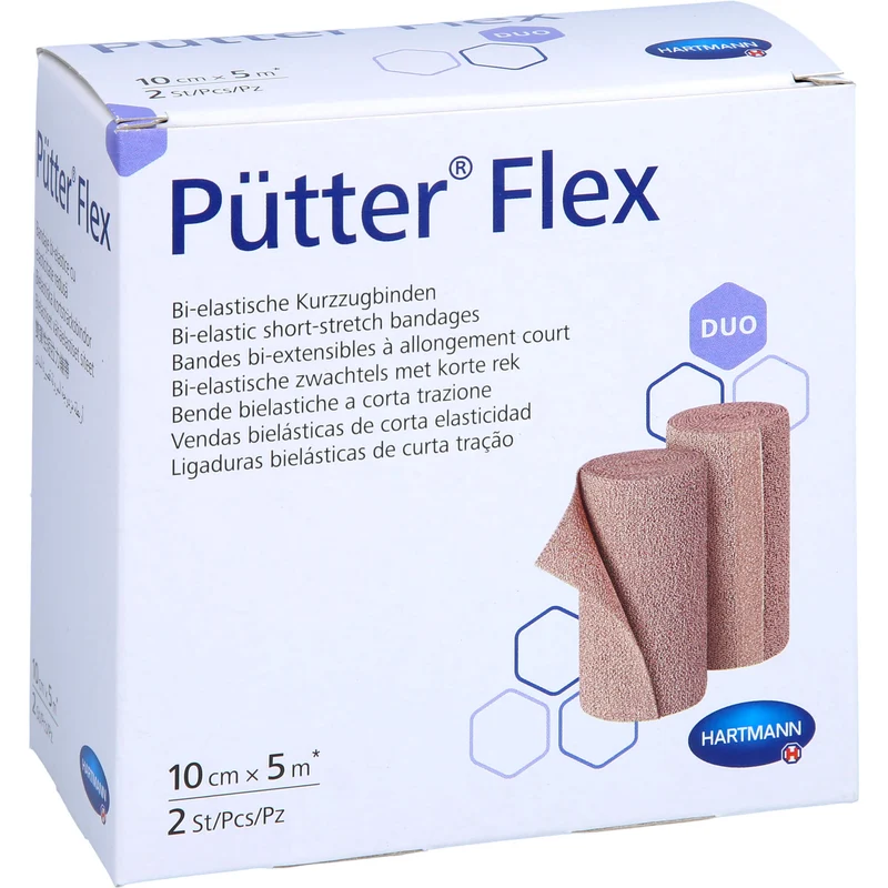 Pütter Flex Duo Binde 10cmx5m, 2 St BIN