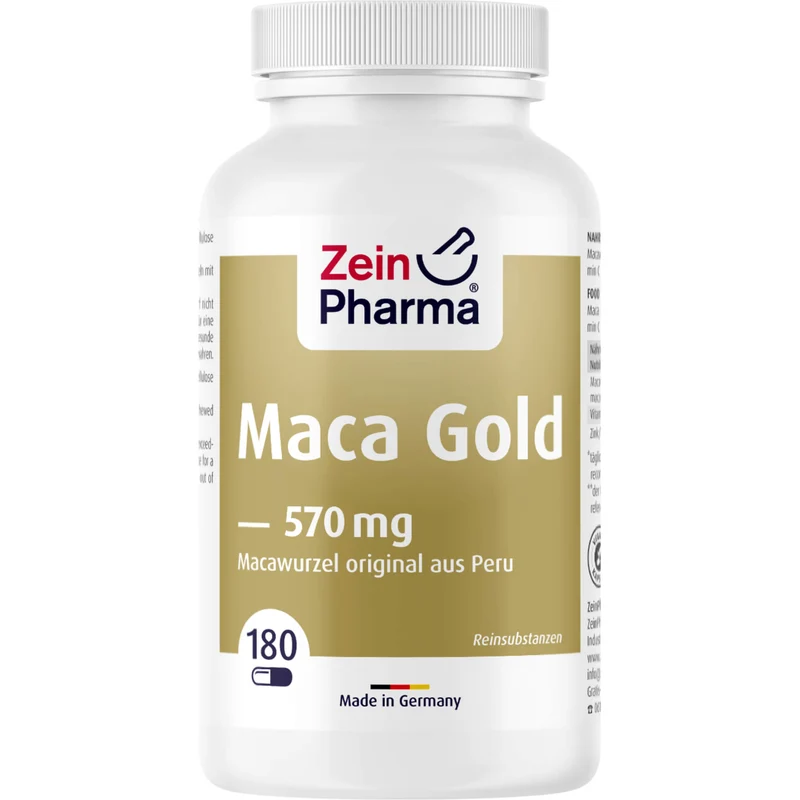 Maca Gold vegetarische Kapseln plus Zink+Vit. C, 180 St KAP