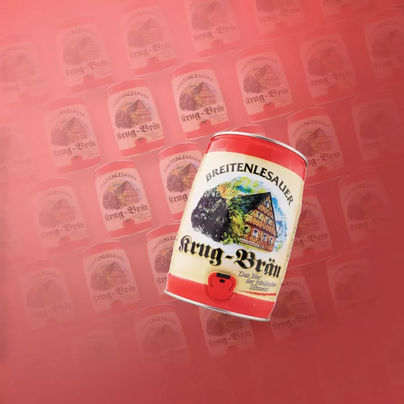 Krug Bräu Lager 5L Dose
