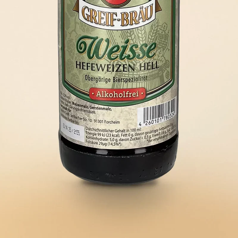 Greif Weißbier Alkoholfrei