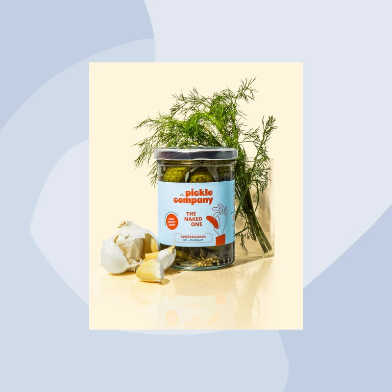 Gewürzgurken: Pickles - Naked mit Knoblauch & Dill